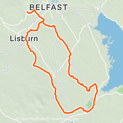 Ballynahinch / Downpatrick | 61.7 mi Cycling Route on Strava