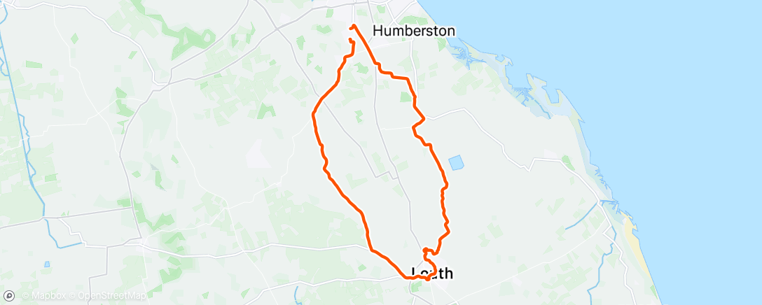 Map of the activity, Louth Loop