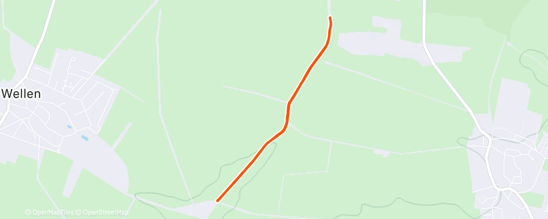 Map of the activity, Laufen outdoor