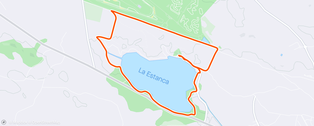 活动地图，10k Estanca