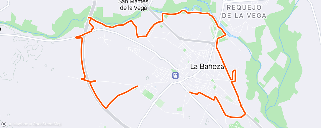 Map of the activity, Primer día post 🤧