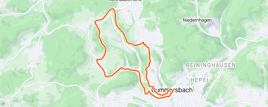 Map of the activity, Abendrunde