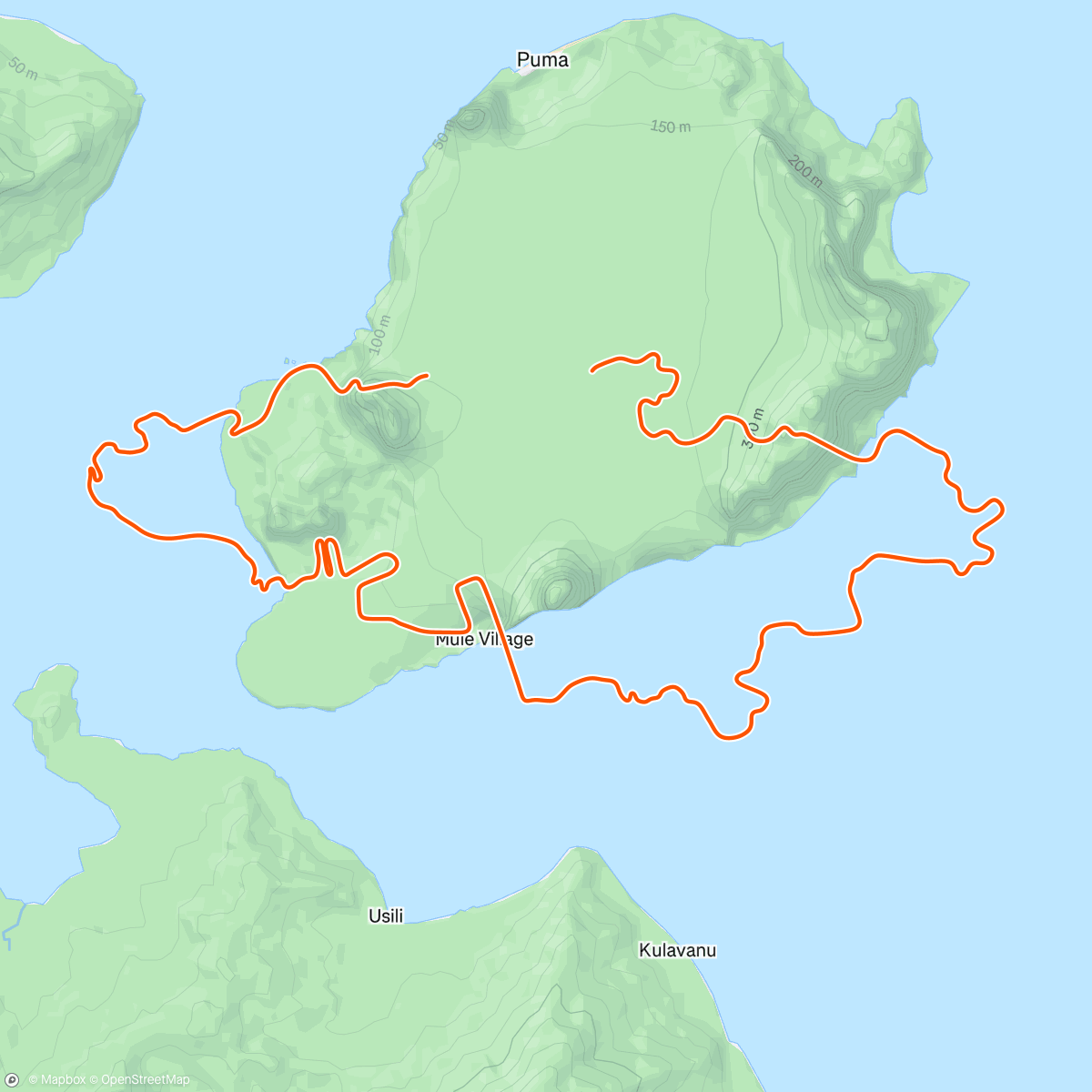 Map of the activity, Zwift - Pacer Group Ride: Watopia's Waistband in Watopia with Maria