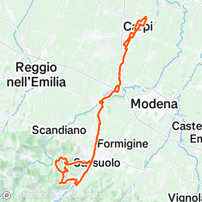 idea castellarano montebabbio | 112.7 km Gravel Riding Trail on Strava