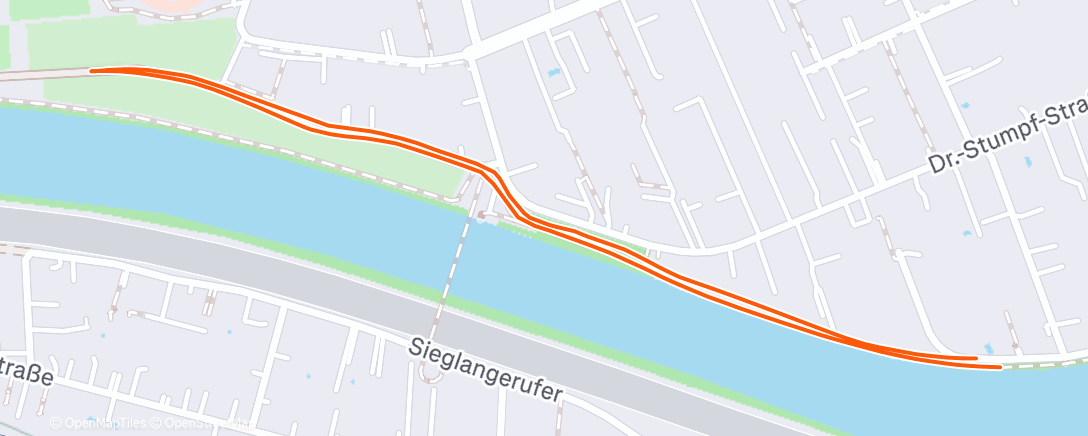 Карта физической активности (Abendlauf)