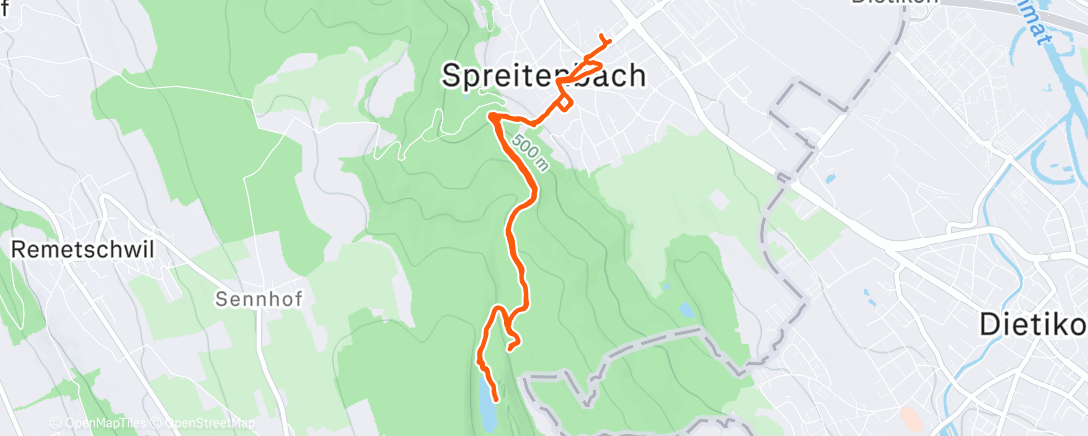 Map of the activity, Eglesee with baby Bernardo, Barley and family