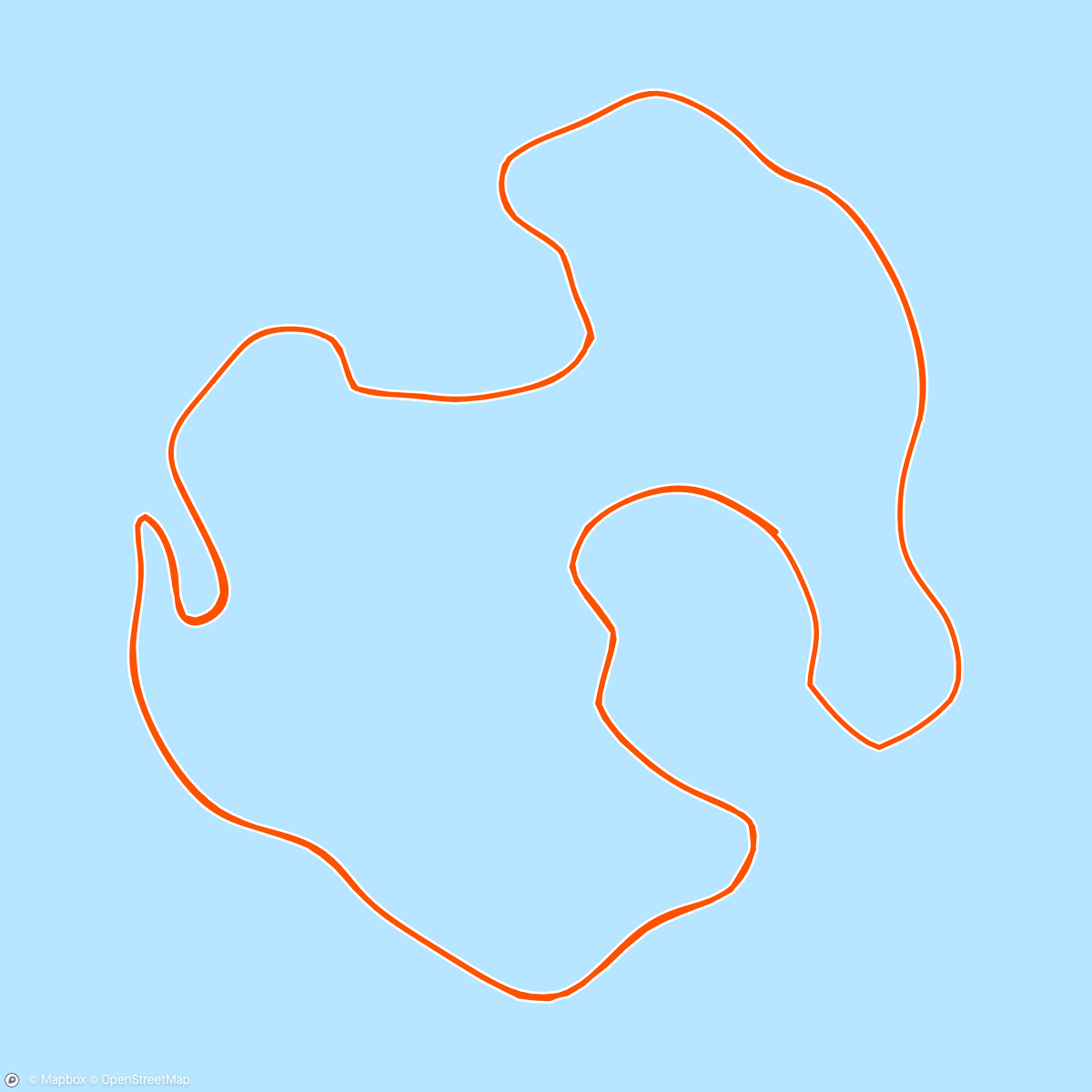 Map of the activity, Zwift - Pacer Group Ride: Volcano Circuit in Watopia with Bernie
