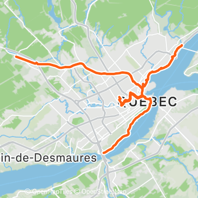 Valcartier - 100 km | 100.0 km Cycling Route on Strava