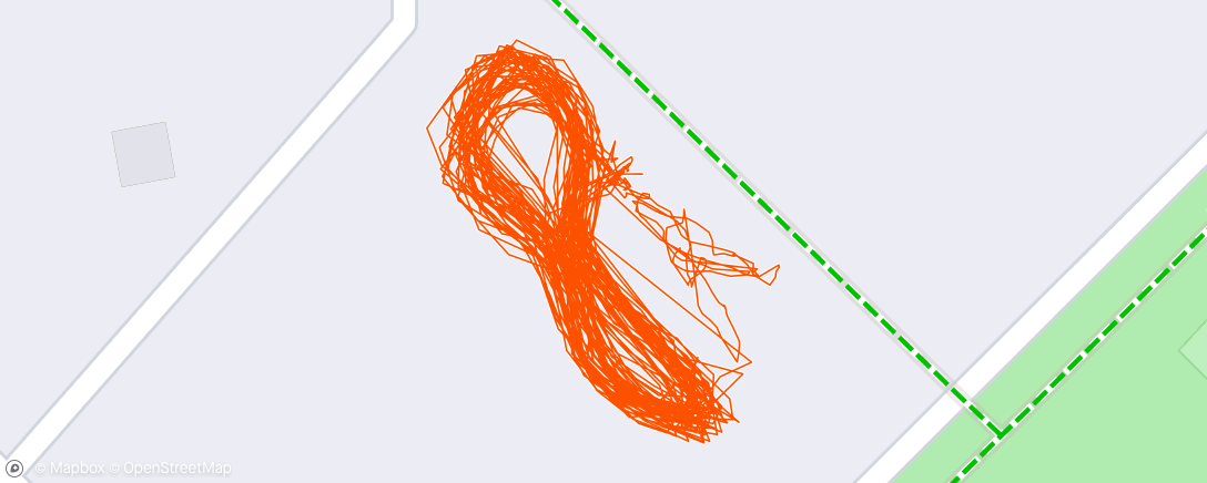 Map of the activity, Morning Pumptrack Ride