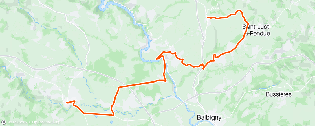Map of the activity, Dauphine stage 4