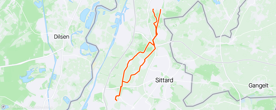 Map of the activity, Commute Ride (54)