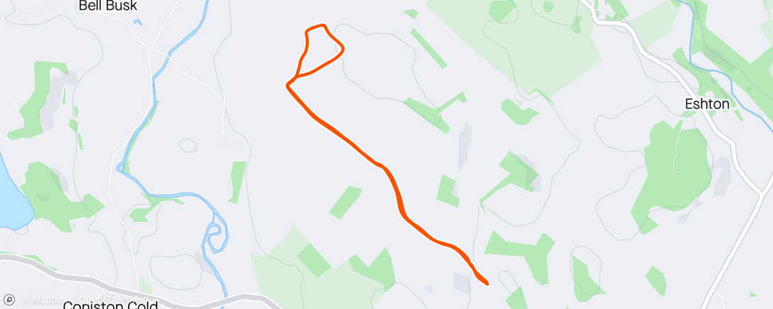 Mappa dell'attività Morning Trail Run