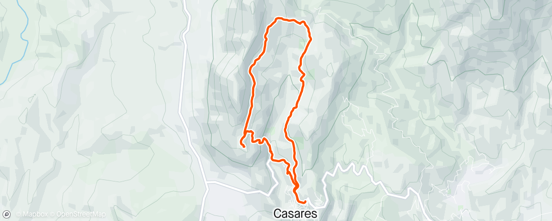 Map of the activity, Senderismo Sierra Crestellina 🥾