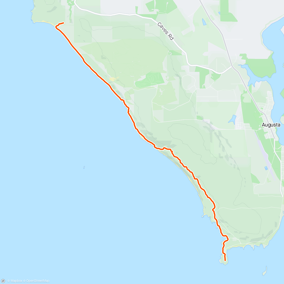 Map of the activity, C2C/Day 7 - We knocked the bastard off