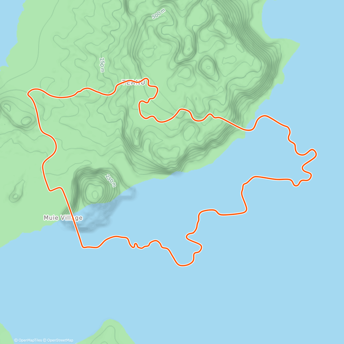 Map of the activity, Zwift - Tick Tock in Watopia