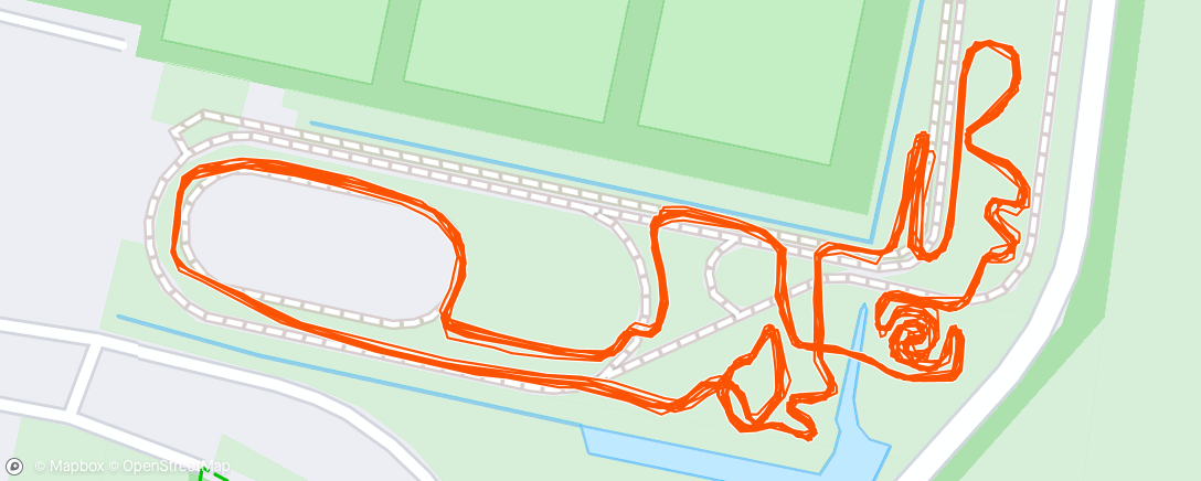 Map of the activity, ICW de westereen