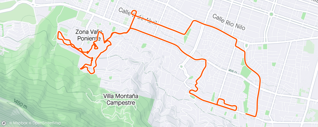 Map of the activity, Velo Demo Day