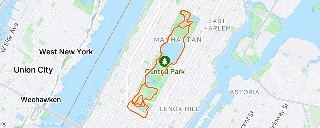 Map of the activity, Zwift - Sweet Spot Ramps - 30min in New York