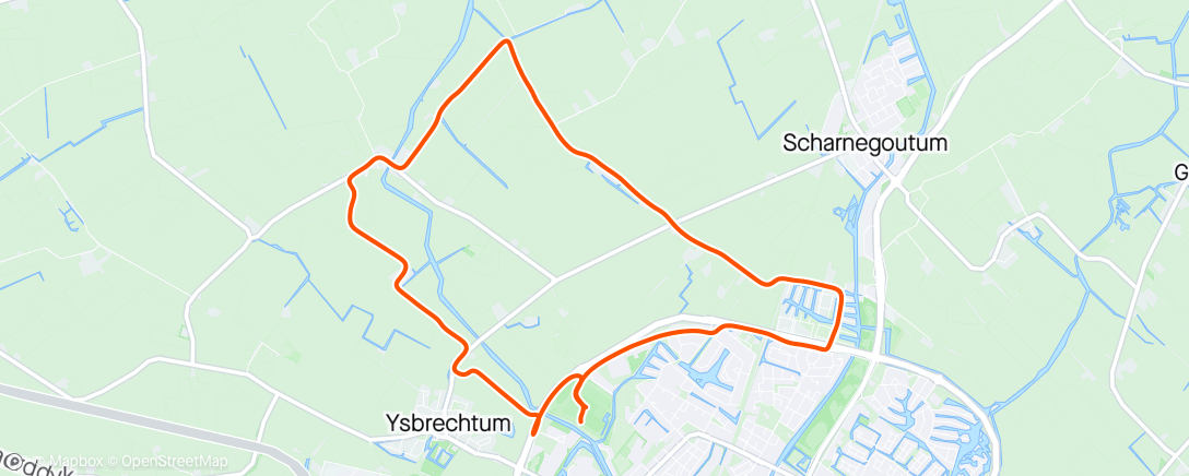 Map of the activity, Ronde van SWF