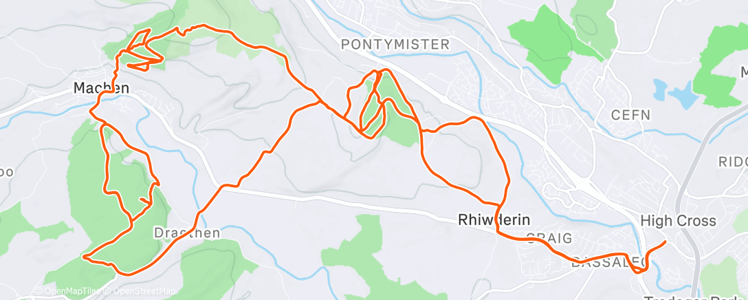 Map of the activity, Morning E-Mountain Bike Ride