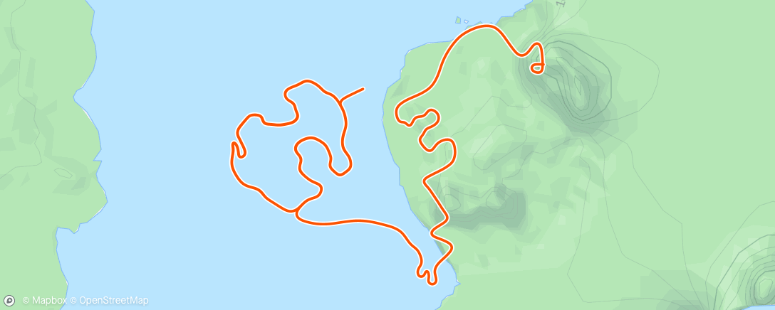 Map of the activity, Zwift - 45min Riders Choice in Watopia