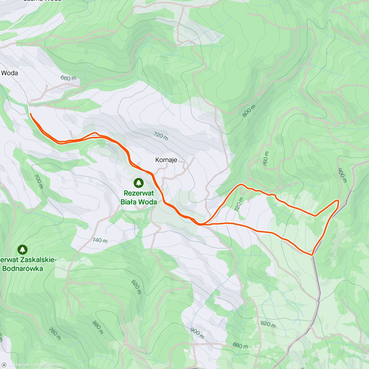 Map of the activity, Regeneracyjnie