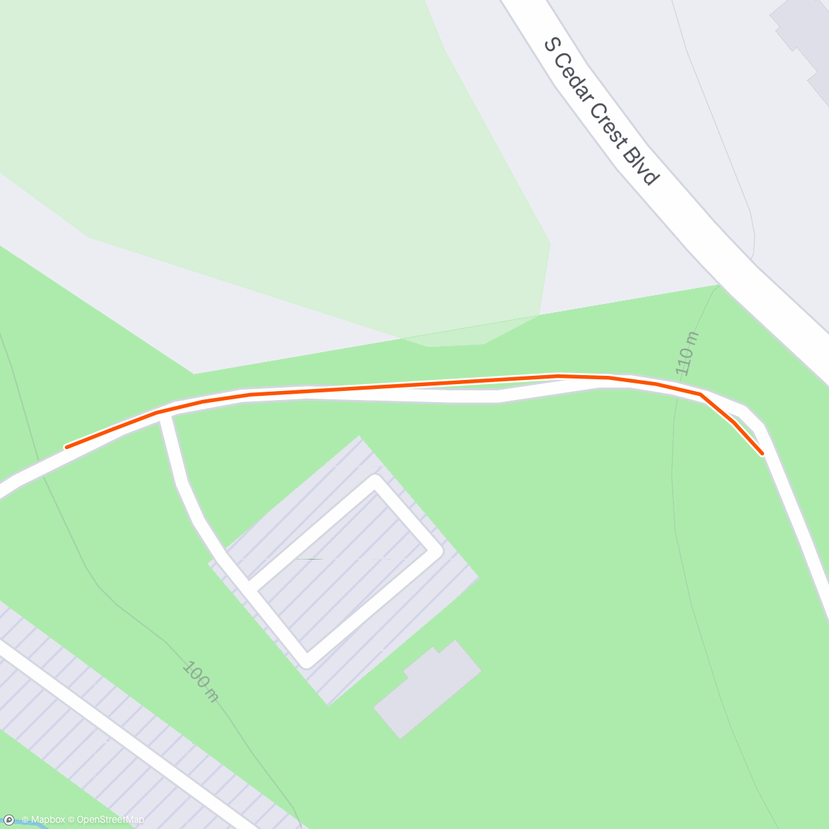 Map of the activity, Pump Track Lessons