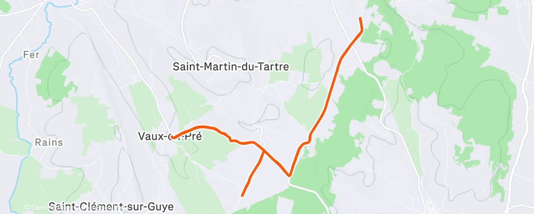 Map of the activity, Dans le brouillard