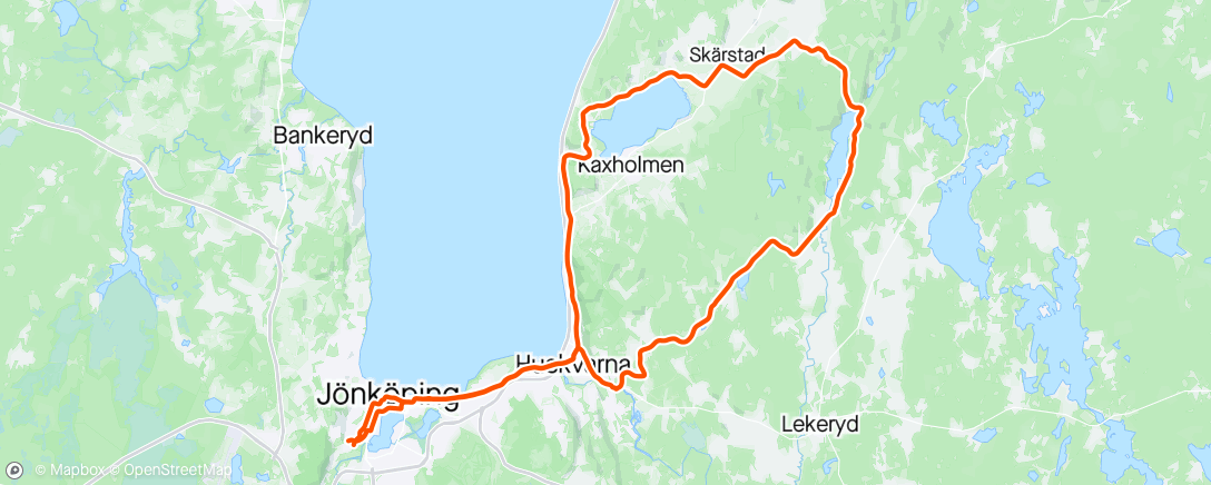 Map of the activity, Long time no sea Ramsjön