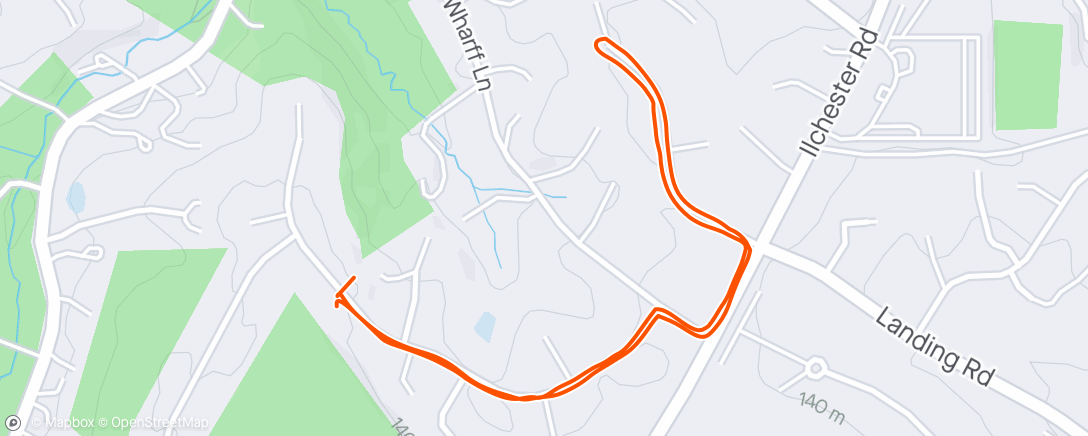 Map of the activity, Walk with T