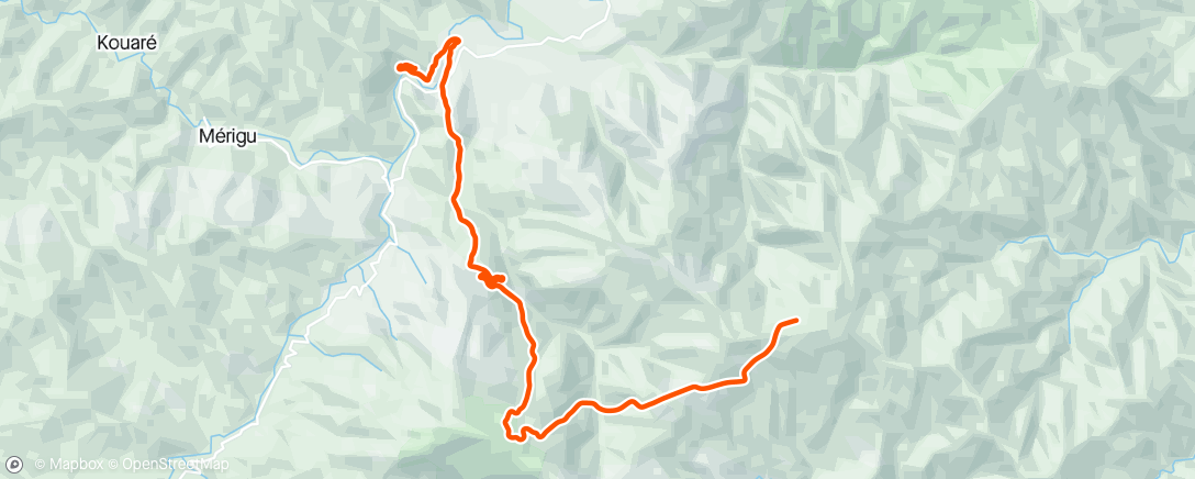 Map of the activity, Zwift - Big SAP on Col de la Couillole in France