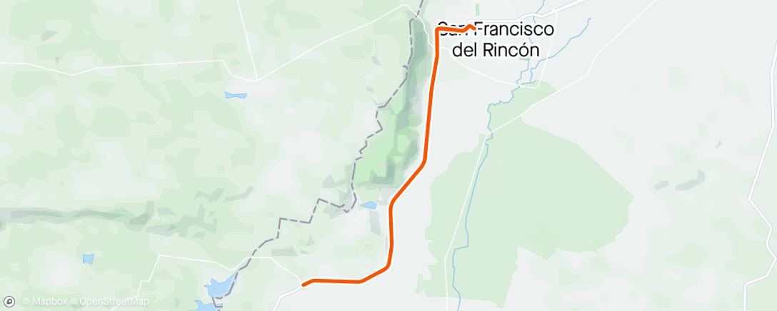 アクティビティ「Vuelta ciclística por la mañana」の地図