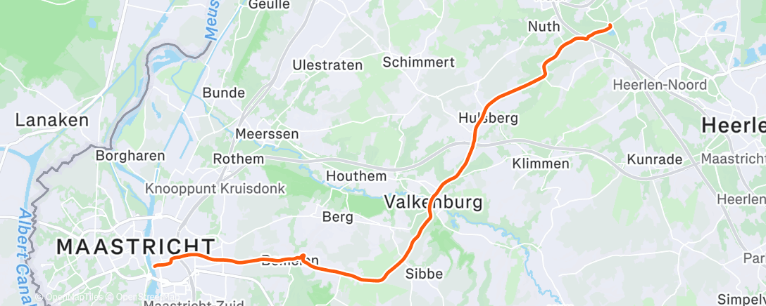 Map of the activity, Namiddagrit