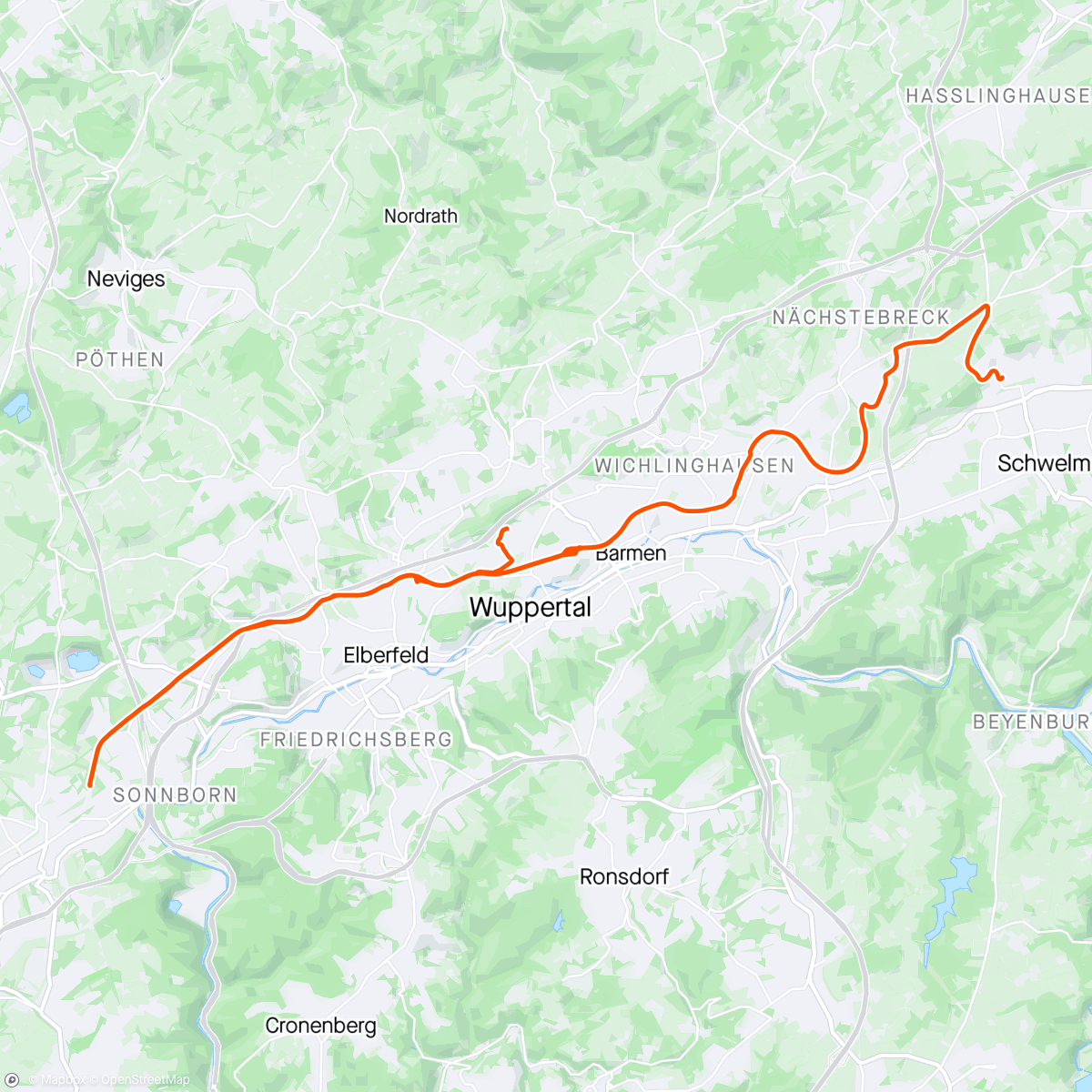 Map of the activity, Bike2work 🏩🚴‍♂️