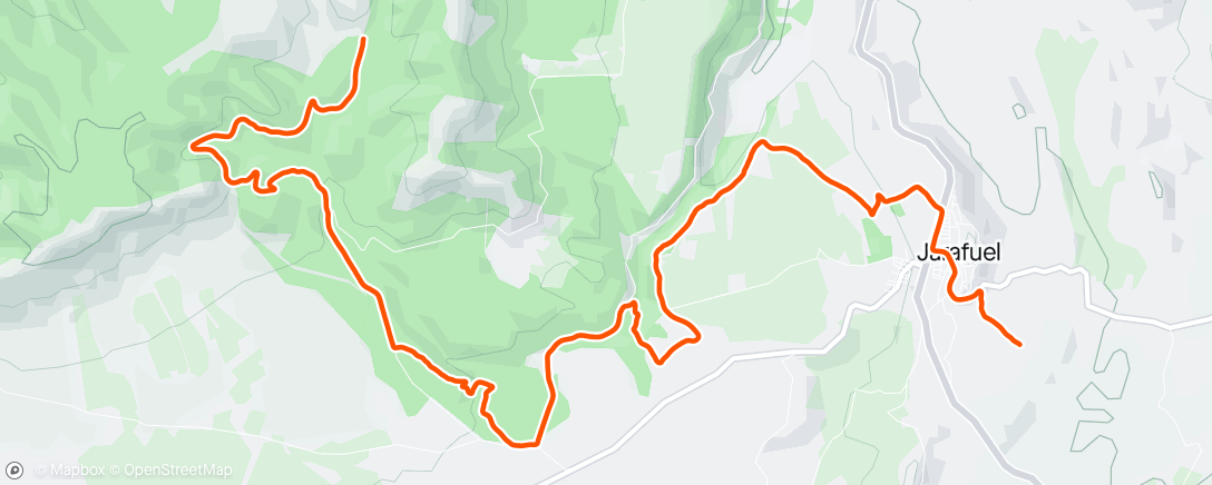 Map of the activity, Ochtendrit op e-bike