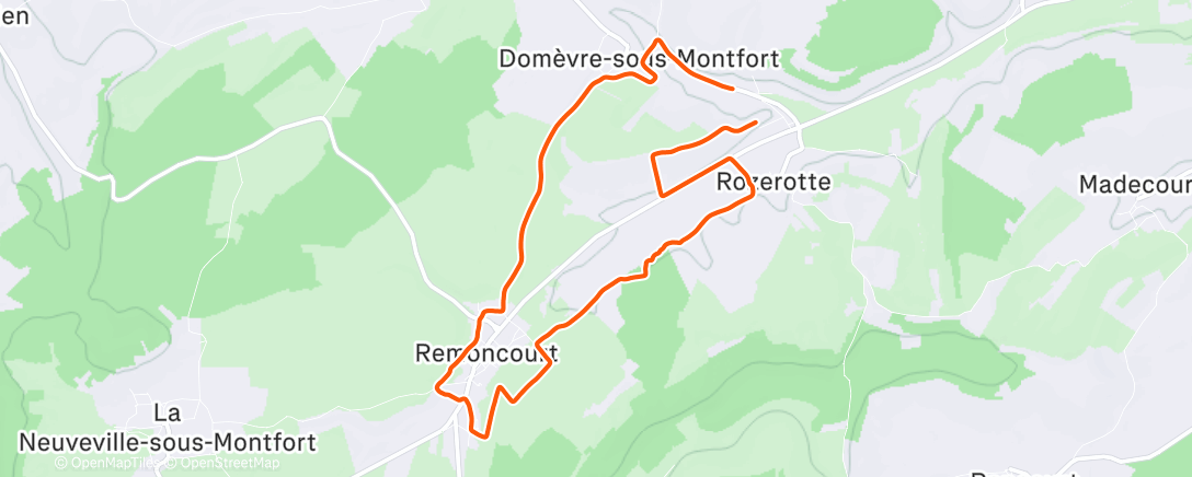 Map of the activity, Reprise après grippe 🦠