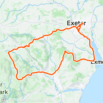 45:Moretonhampstead, Hound Tor, Hay Tor, Haldon, Exeter | 89.6 km ...