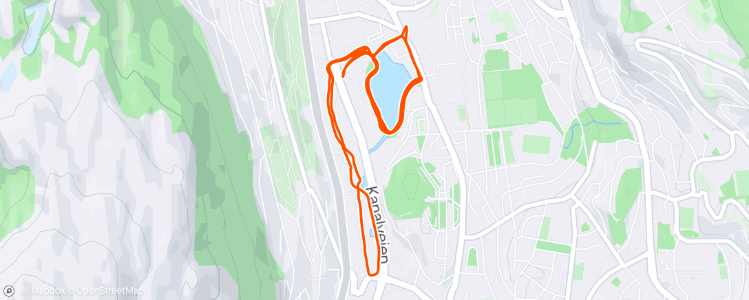 Map of the activity, Morgentrøsk: 15x2min 💆‍♂️