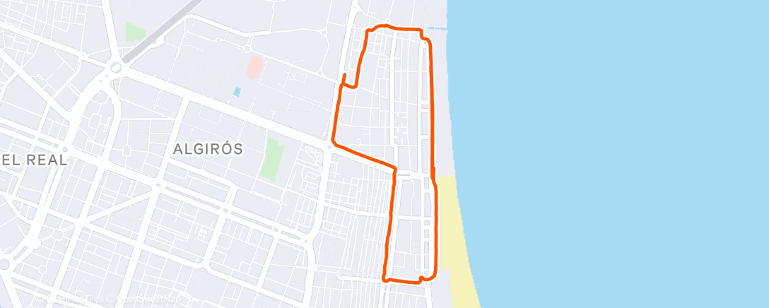 Map of the activity, Tarde de series 
14x400