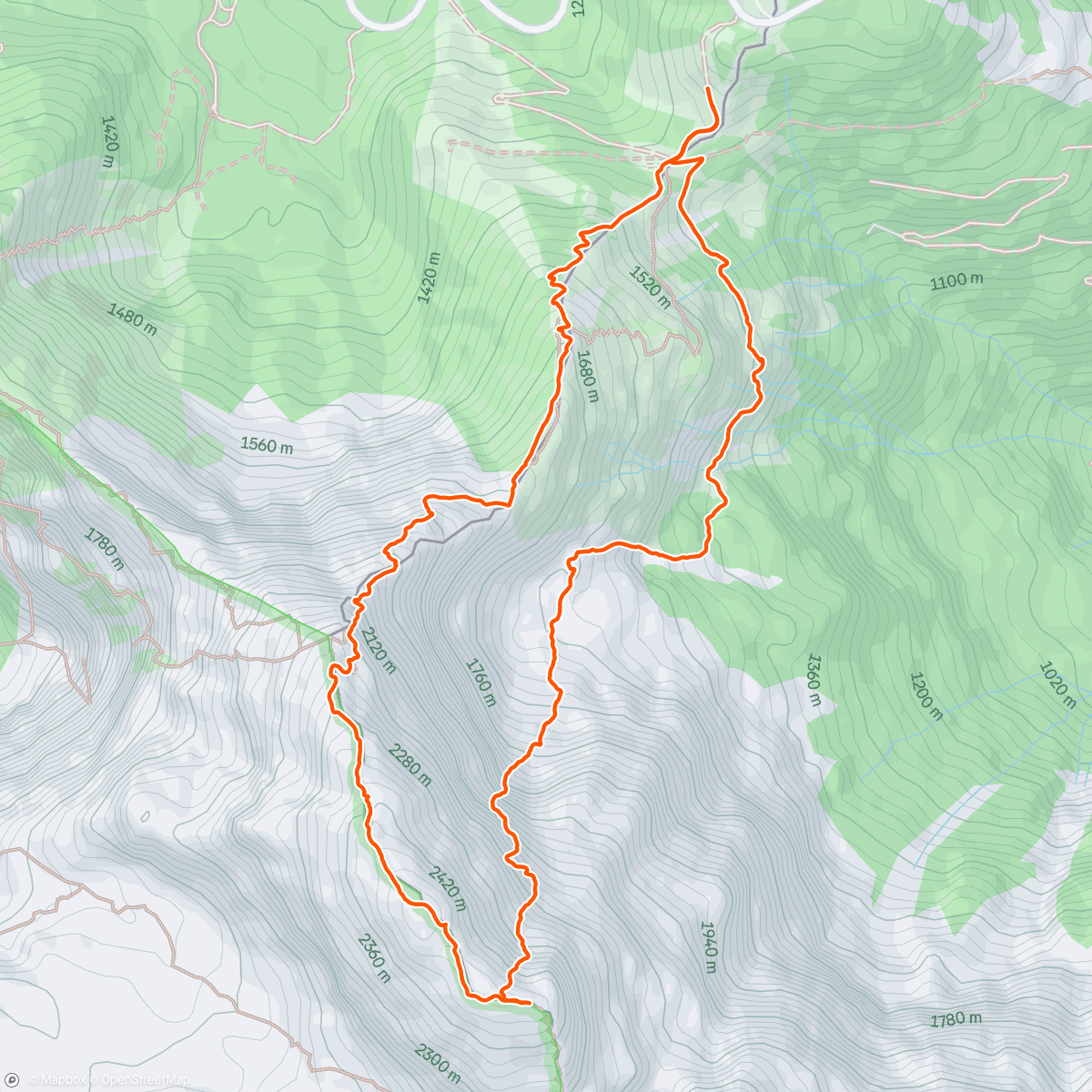 Map of the activity, Göll Ost 🧭