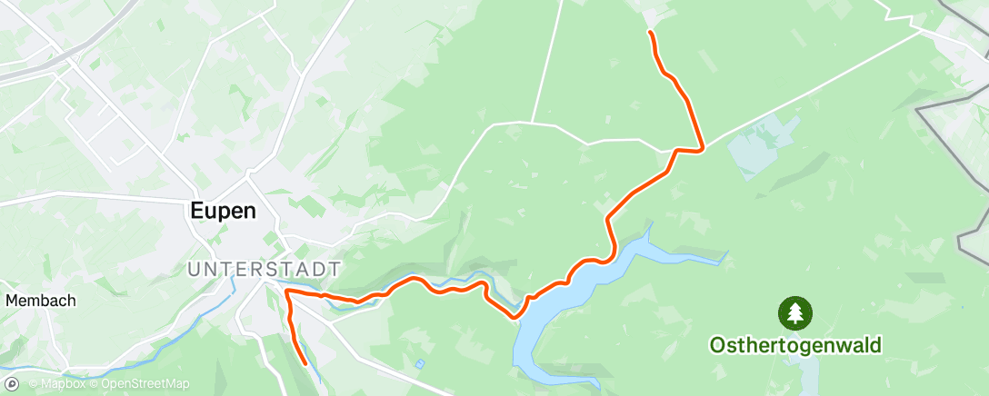 Map of the activity, Fahrt am Nachmittag