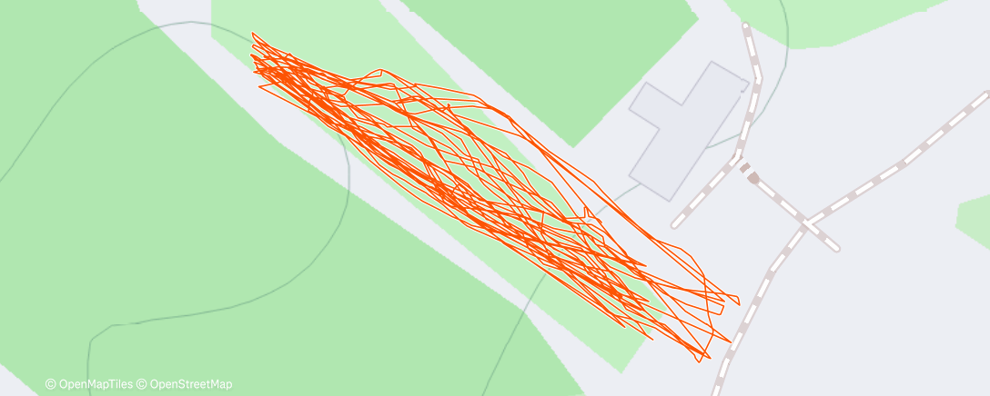 Map of the activity, Afternoon Snowboard