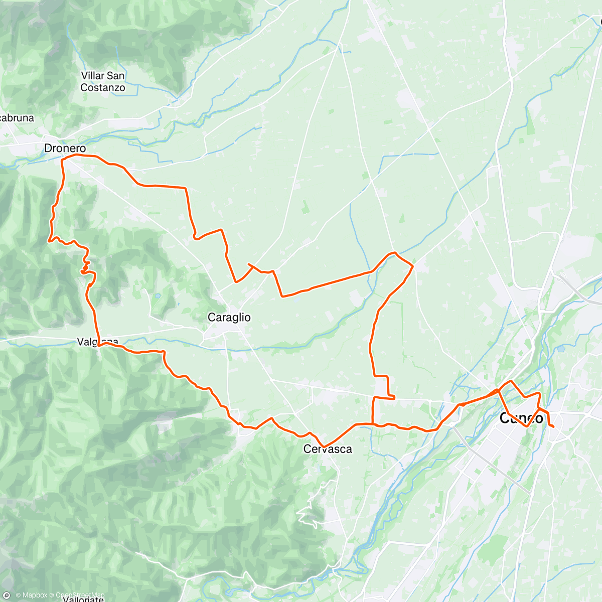 Map of the activity, - 2