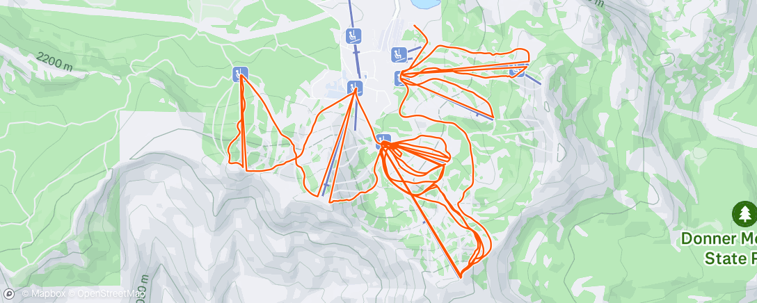 Map of the activity, Firing