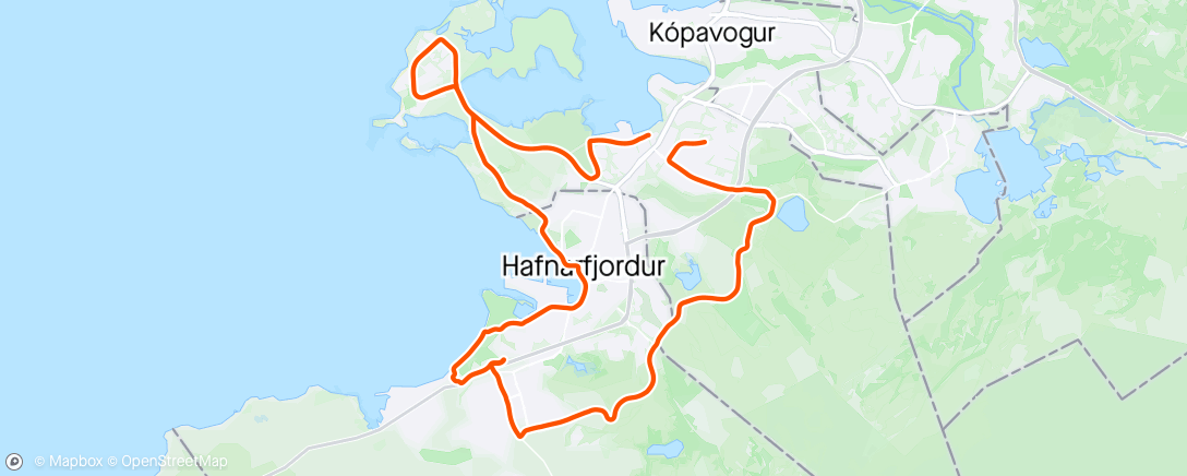 Map of the activity, Morgunvaktin ☁️