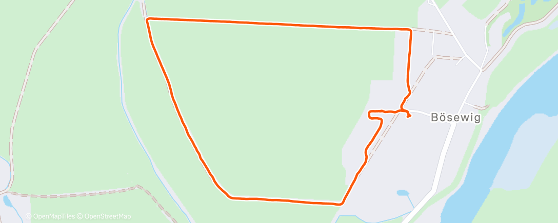 Map of the activity, Mittagspaziergang