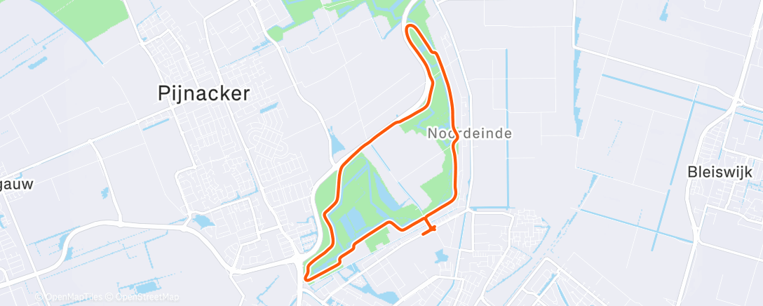 Карта физической активности (Hollands Kaiserwetter 😑☁️)