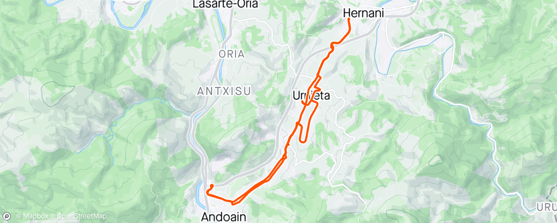 Map of the activity, After Zwift ☕️
