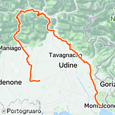 Codroipo PASSO REST Monfalcone | 204.8 km Cycling Route on Strava