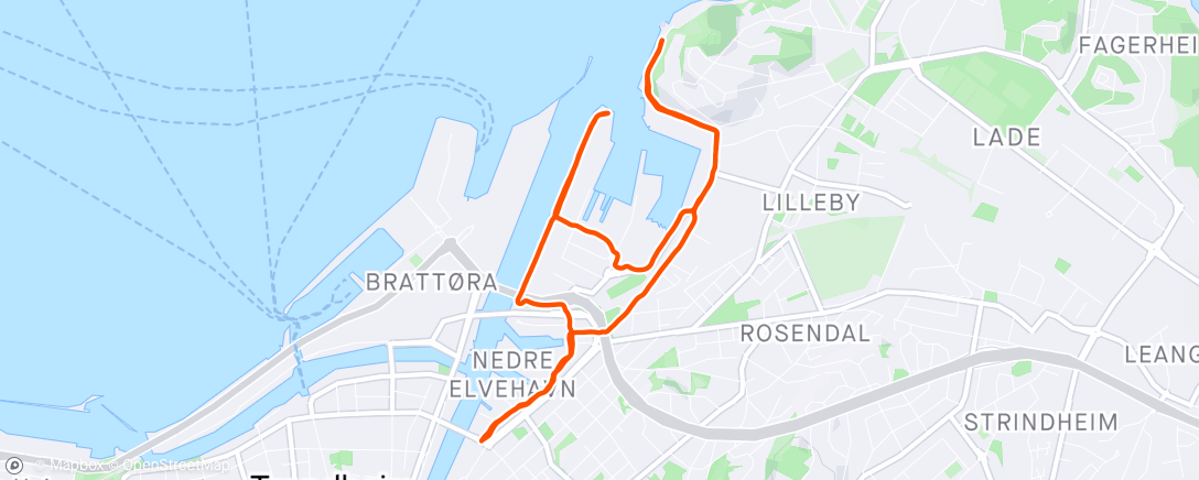 Map of the activity, Trønderfæst 🥳🕺💃